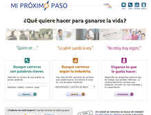 Tablet Screenshot of miproximopaso.org